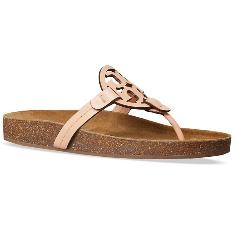 Tory Burch Miller logo sandal